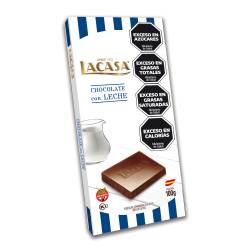 Chocolate con Leche Milk Lacasa x 100 g.