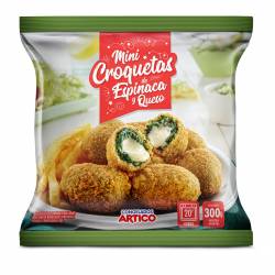 Croquetas de Espinaca y Queso Artico x 300 g.