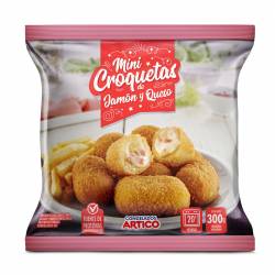Croquetas de Jamón y Queso Artico x 300 g.