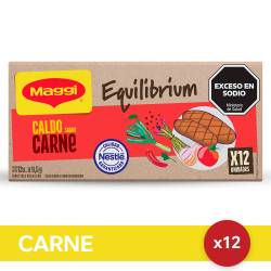 Caldo de Carne Menos Sodio x 12u.
