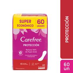 Protectores diarios Carefree Protección x 60 un