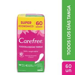 Protectores Diarios Todos Los Días Tanga x 60 un