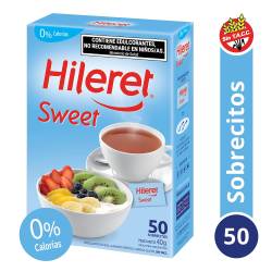 Endulzante Sobres Forte Hileret x 50 Un.
