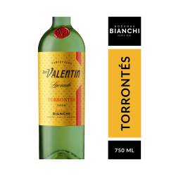 Vino Blanco Torrontés Don Valentín x 750 cc.