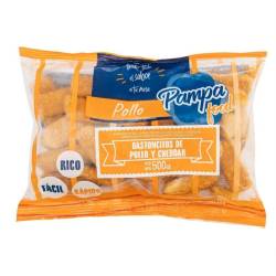 Bastonctios de Pollo y Cheddar Pampa Food x 500 g.