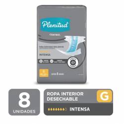 Pañal Adulto G Control Plenitud x 8 Un.