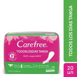 Protectores Diarios Todos Los Días Tanga x 20 un