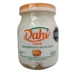 Yogur Descremado con Duraznos Dahi x 190 g.