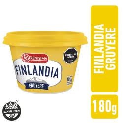 Queso Untable Gruyere Finlandia x 180 g.