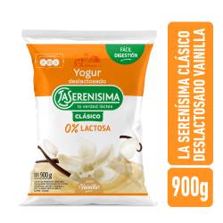 Yogur bebible deslactosado vainilla La Serenísima Clásico 900g