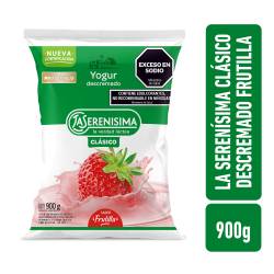 Yogur bebible descremado frutilla La Serenísima Clásico 900g
