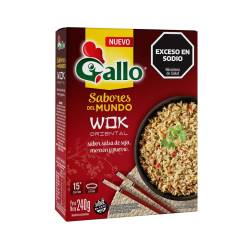 Arroz Preparado Wol Oriental Gallo x 240 g.