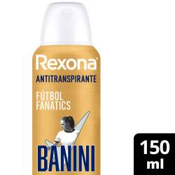 Antitranspirante Aerosol Woman Estefanía Banini Rexona x 150 cc.