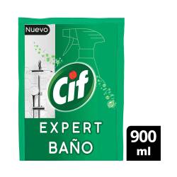 Limpiador Líquido Baño Expert Doy Pack Cif x 900 cc.