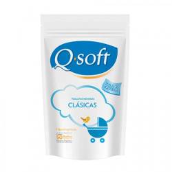 Toallitas Húmedas Clásica Doy Pack Q Soft x 50 Un.