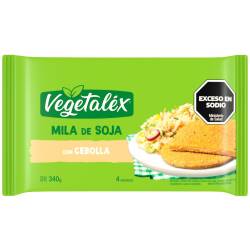 Milanesa de Soja con Cebolla x 4 Un. Mil Vegetalex x 340 g.