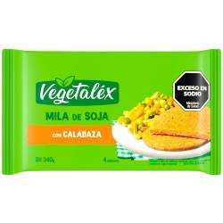 Milanesa de Soja con Calabaza x 4 Un. Vegetalex x 340 g.