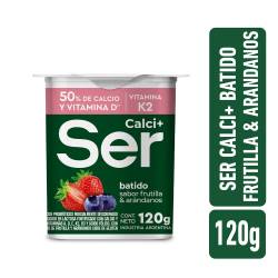 Yogur batido sabor frutos rojos Ser Calci+ 120g