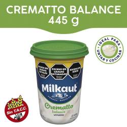 Queso Untable Balance Crematto Milkaut x 445 g.