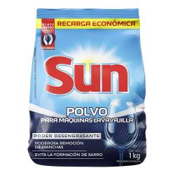 Detergente Polvo para Maquinas Bolsa Sun x 1000 g.
