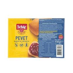 Pan Pevet sin Gluten Schar x 150 g.