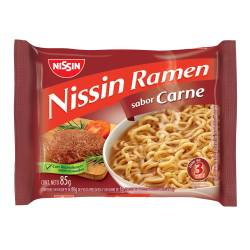 Fideos Listos sabor Carne Ramen Nissin x 85 g.