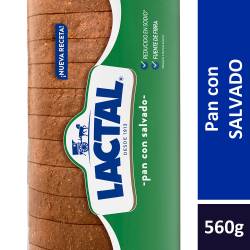 Pan de Mesa Salvado Grande Lactal x 560 g.