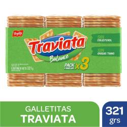 Galletitas Crackers Balance Traviata x 321 g.