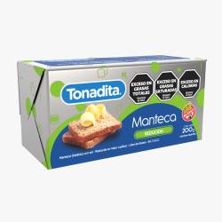 Manteca Reducida Tonadita x 200 g.