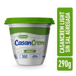 Queso Light sin sal agregada Casancrem 290g