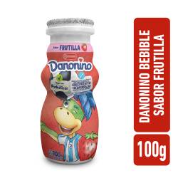 Yogur Danonino Bebible Sabor Frutilla 100 gr