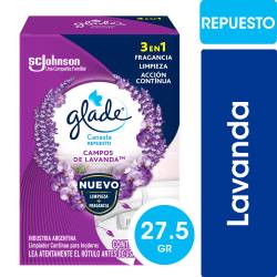 Canasta Sólida para Inodoro Glade Lavanda Repuesto 27.5 g