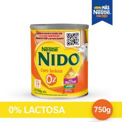 NIDO® FORTIGROW 0% Lactosa x 750gr.