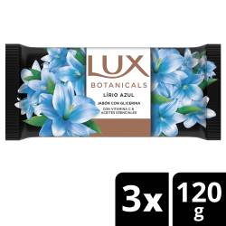 Jabón  Tocador Botanicals Lirio Azul x3 Lux x 360 g.