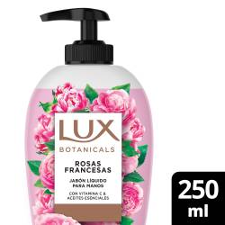 Jabón  Líquido Manos Botella Rosas Francesas Dispenser Lux x 250 g.