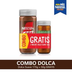 Combo NESCAFÉ® Dolca Suave x 170gr + Frasco 50gr de regalo