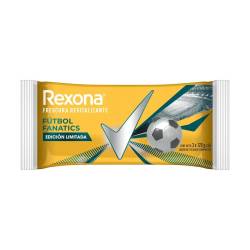 Jabón Tocador Fútbol Fanatics x 3 Un. Rexona x 360 g.