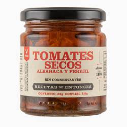 Tomates Secos Condimentados en Aceite Recetas de Entonces x 200 g.