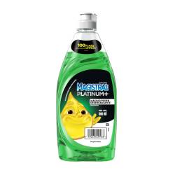 Detergente Líquido Platinum Plus Limón Magistral x 500 cc.