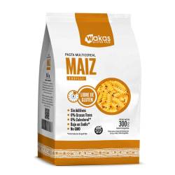Fideos Multicereal con Maíz Fusilli Wakas x 300 g.