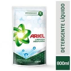 Jabón Líquido Ropa Limpieza Profunda Ariel x 800 cc.