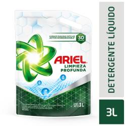 Jabón Líquido Ropa Limpieza Profunda Ariel x 3 Lt.