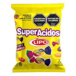 Caramelos Súper Ácidos Lipo x 120 g.