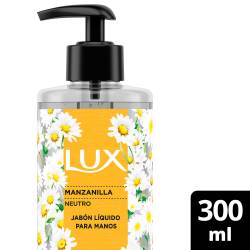 Jabón Líquido Manos Manzanilla Lux x 300 cc.