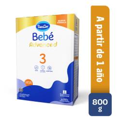Formúla Láctea en Polvo Advanced 3 Sancor Bebe x 800 g.