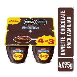 Postre Chocolate Danette Pack x 4 95 g