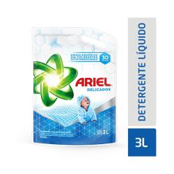 Jabón Líquido Ropa Delicados Doy Pack Ariel x 3 Lt.