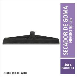 Secador Goma Negro 50 Cm. Glow x 1 Un.