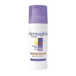 Prot. Solar Facial T2 Fps50 Dermaglos Solar x 50 g.