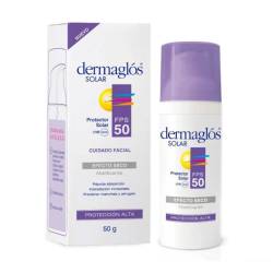 Prot. Solar Facial Fps50 Dermaglos Solar x 50 g.